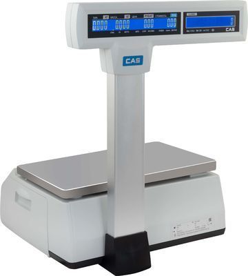 Вага з чекодруком CAS CL5000J-IP 6 кг, з стійкою CAS CL5000J-IP 6 фото