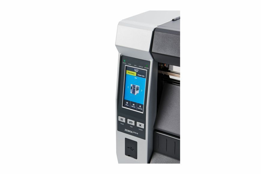 Промисловий принтер етикеток Zebra ZT610 RFID (ZT61042-T0E01C0Z), Serial+USB+Gigabit Ethernet+Bluetooth 4.0 ZT61042-T0E01C0Z фото
