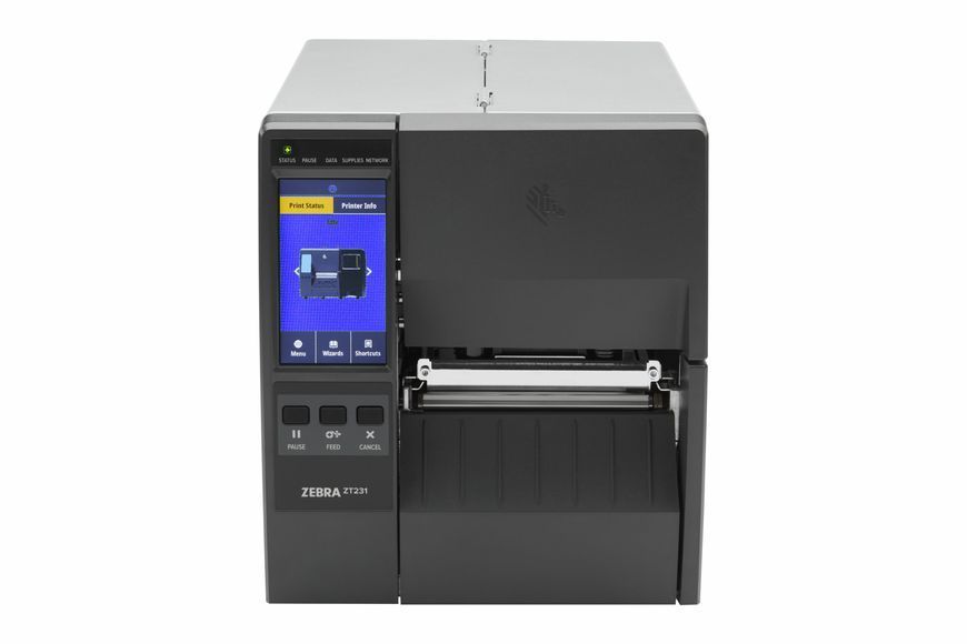 Промисловий принтер етикеток Zebra ZT231 (ZT23142-T0E000FZ), USB+Serial+Ethernet+Bluetooth LE, ZT23142-T0E000FZ фото