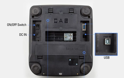 Інтерфейс: USB - порт для ваги CAS SW Інтерфейс USB - порт для ваги CAS SW фото