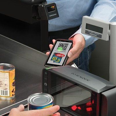 Біоптичний сканер-вага Magellan 9300i вагою Datalogic Magellan 9300i + вага Datalogic фото