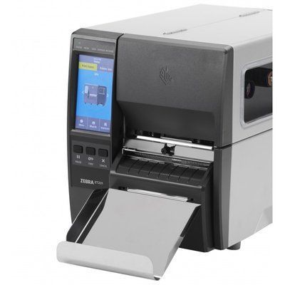 Промисловий принтер етикеток Zebra ZT231 з обрізчиком та лотком(ZT23143-T2E000FZ), USB+Serial+Ethernet+Bluetooth LE,, 300 dpi ZT23143-T2E000FZ фото