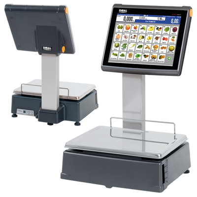Ваги самооблуговування Dibal D955D 12,1" 6/15 кг з WiFi (IEEE 802.11n) Dibal D955D 12,1 6-15KG WiFi (IEEE 802.11n) (7D750D9LGMUA) фото