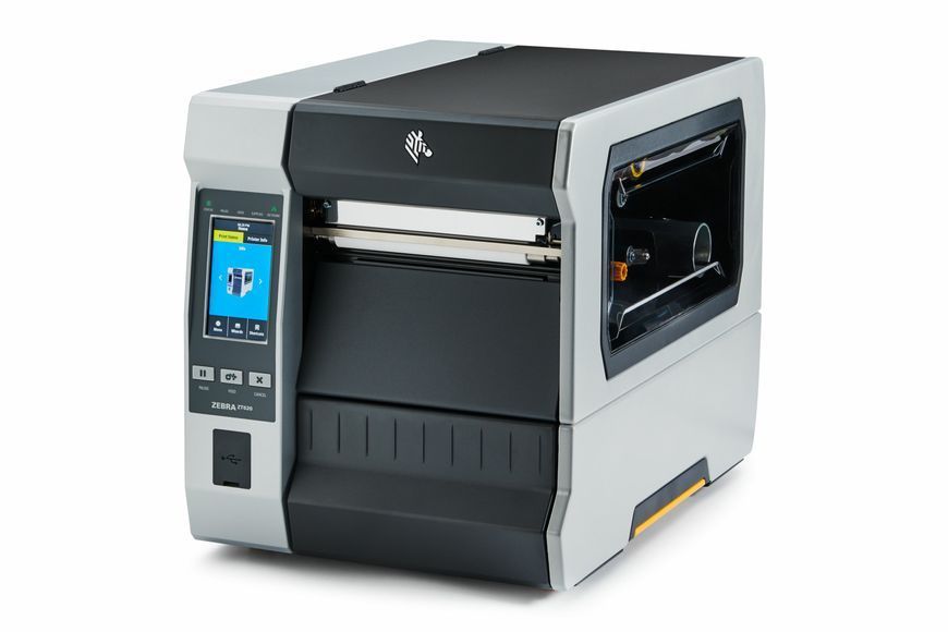 Промисловий принтер етикеток Zebra ZT620 (ZT62063-T0EC100Z), Serial+USB+Gigabit Ethernet+Bluetooth 4.2+Wireless 802.11, 300 dpi ZT62063-T0EC100Z фото
