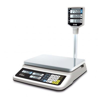 Вага торгова CAS PR-II-6P з стіійкою CAS PR-II-6P фото