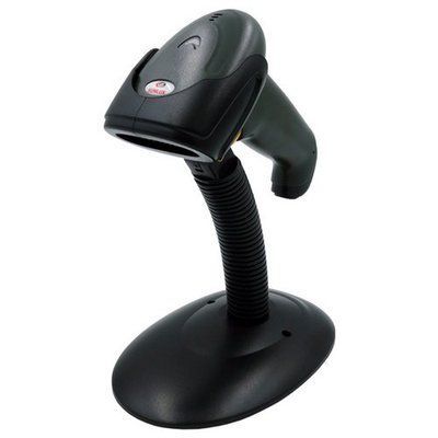 Ручний сканер штрих-кодів SunLux XL-6500A RS232 з підставкоюта блоком живлення SunLux XL-6500A RS232 з підставкою та блоком живлення фото