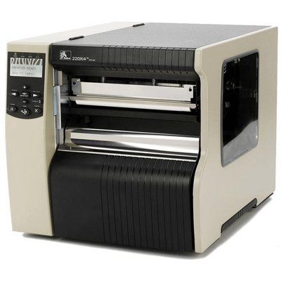Промисловий принтер етикеток Zebra 220Xi4 з обрізчиком та лотком(220-80E-00103), Serial+Parallel+USB+Int 10/100 220-80E-00103 фото