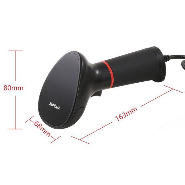 Ручний сканер штрих-кодів SunLux XL-3610 USB 2D з підставкою SunLux XL-3610 USB 2D з підставкою фото