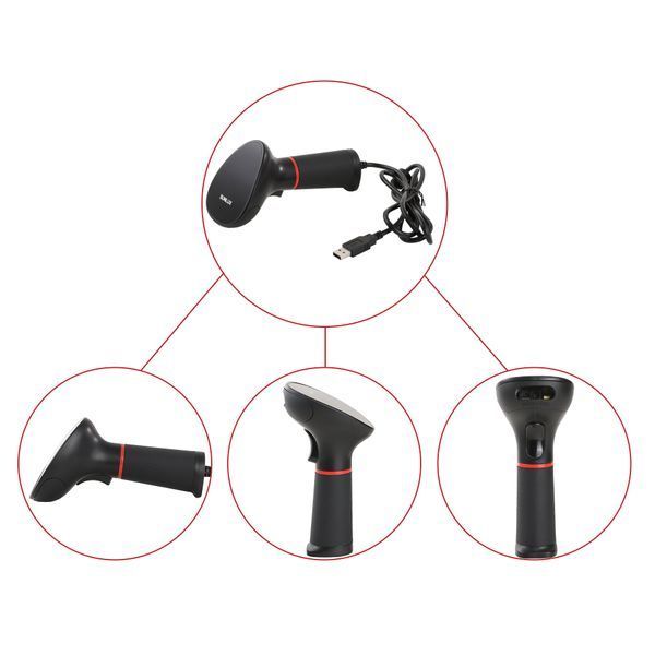 Ручний сканер штрих-кодів SunLux XL-3610 USB 2D з підставкою SunLux XL-3610 USB 2D з підставкою фото