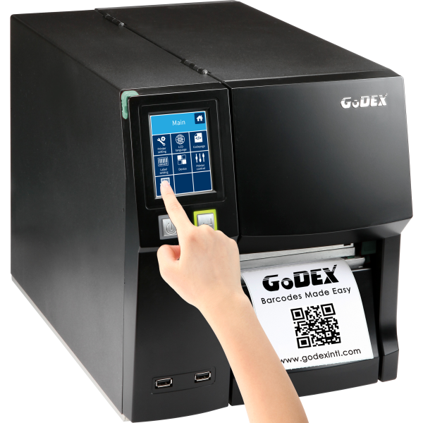 Промисловий принтер етикеток Godex GoDEX ZX 1600i 600dpi, USB+RS232+Ethernet GoDEX ZX 1600i 600dpi фото